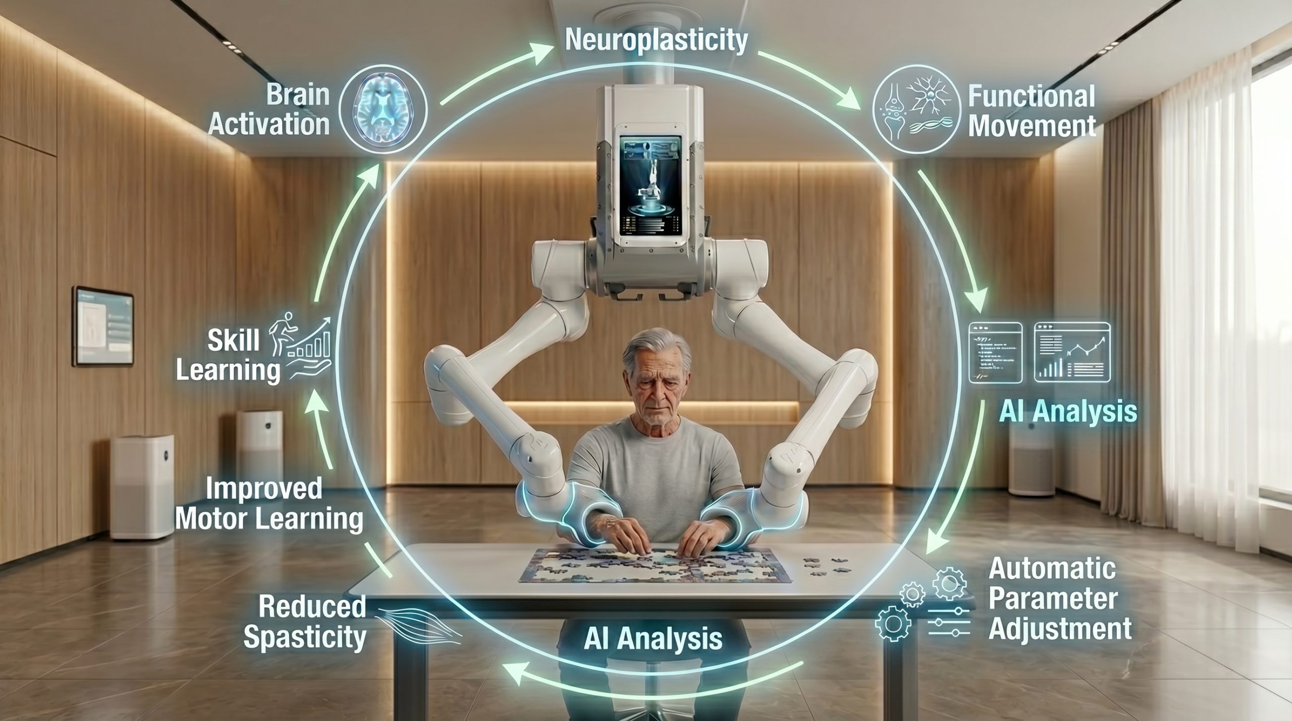 Neuromuscular Re-education with ErgoBot