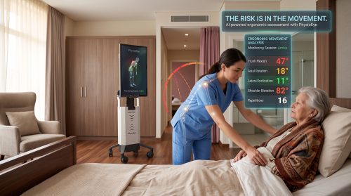Nurse Back Pain Prevention is one of the PhysioEye AI Engine modules